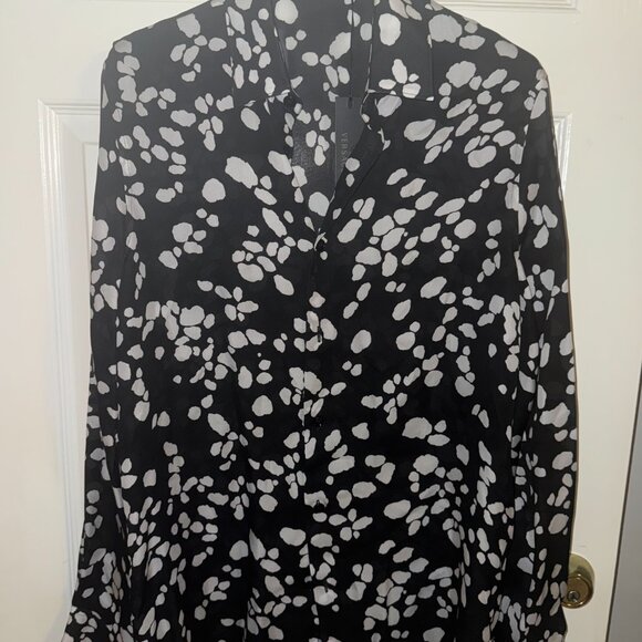 AUTHENTIC MENS VERSACE RARE RUNWAY BUTTON SHIRT 48 MED SLIM - Picture 5 of 10